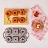 Emsan Griss One Six – 6-Piece Cast Cake Mold – Grey - Emsan Jordan