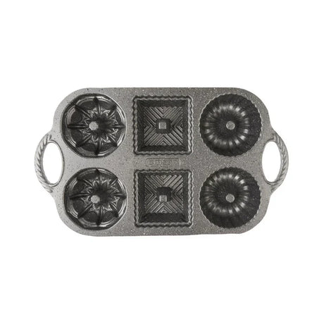 Emsan Griss One Six – 6-Piece Cast Cake Mold – Grey - Emsan Jordan