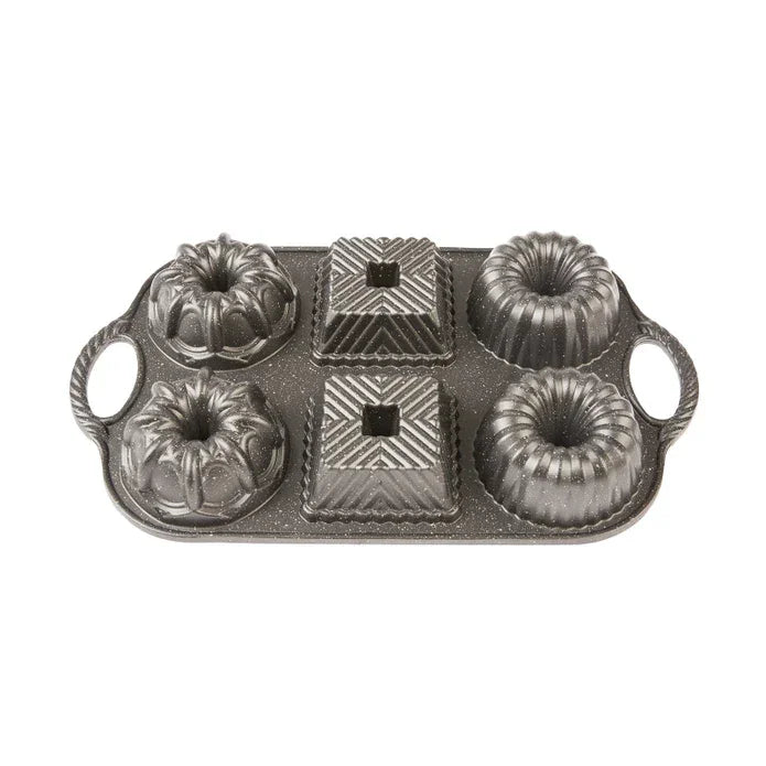Emsan Griss One Six – 6-Piece Cast Cake Mold – Grey - Emsan Jordan