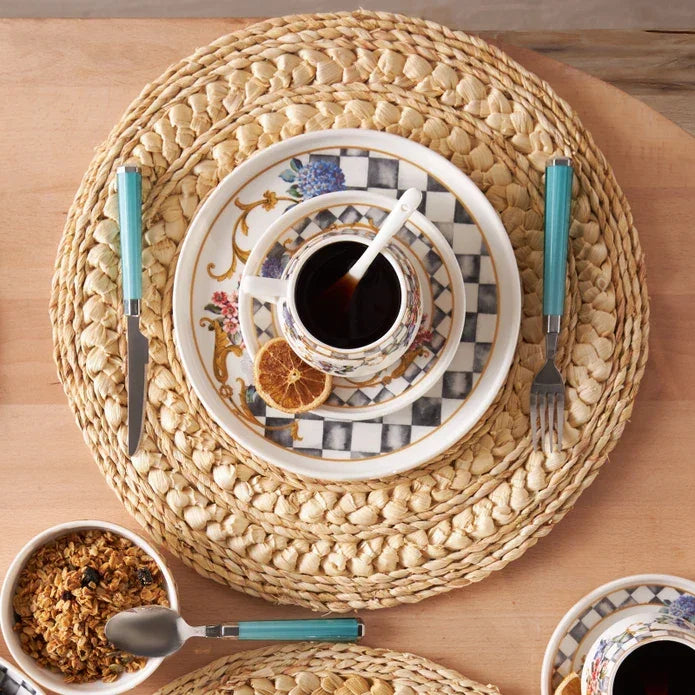 Emsan Victoria 32-Piece Porcelain Breakfast/Serving Set for 6 People - Emsan Jordan