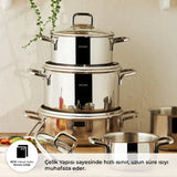 Emsan Cocinero 10-Piece Stainless Steel Dowry Set - Emsan Jordan