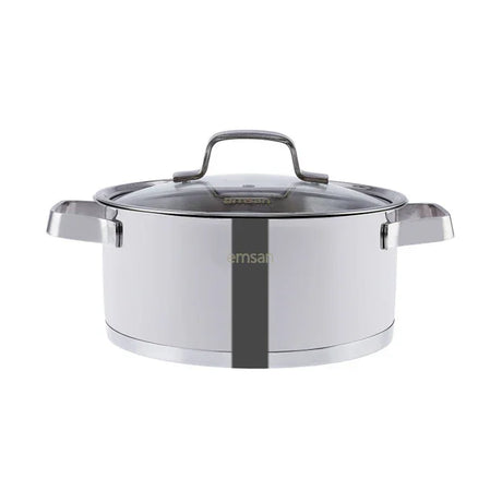 Emsan Capella 8-Piece Stainless Steel Cookware Set - Emsan Jordan