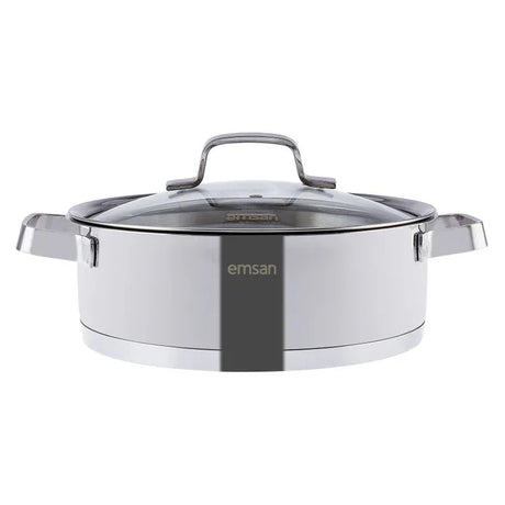 Emsan Capella 8-Piece Stainless Steel Cookware Set - Emsan Jordan