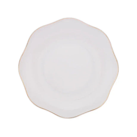 Emsan Lotus Fine Bone 18-Piece Dinner Set for 6 People - Gold - Emsan Jordan