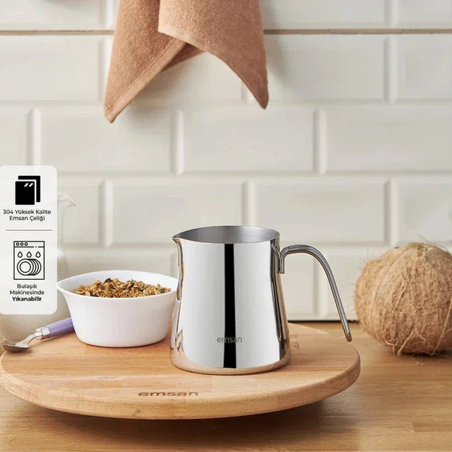 Emsan Cooper Milk Pot – 800 ml - Emsan Jordan