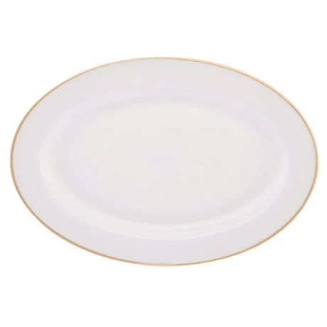 Emsan New Marly Porcelain 60-Piece 12-Person Round Dinner Set Gold - Emsan Jordan