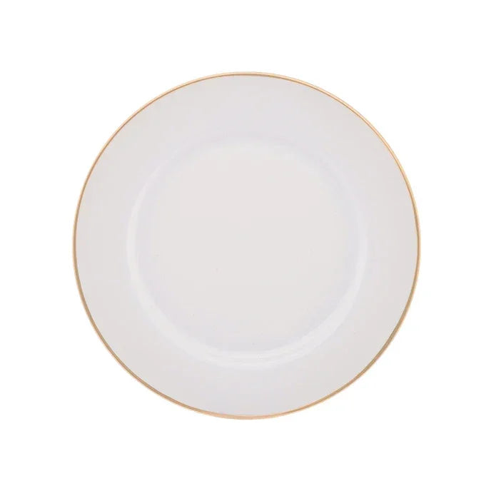 Emsan New Marly Porcelain 60-Piece 12-Person Round Dinner Set Gold - Emsan Jordan