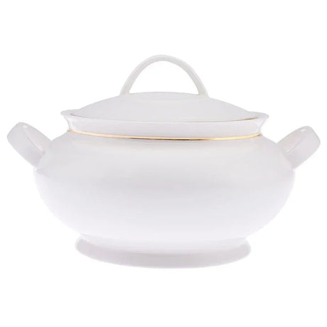 Emsan New Marly Porcelain 60-Piece 12-Person Round Dinner Set Gold - Emsan Jordan