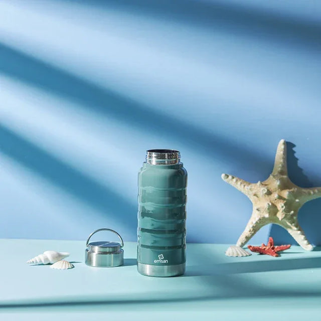 Emsan Vigor Thermos Green – 400 ml - Emsan Jordan
