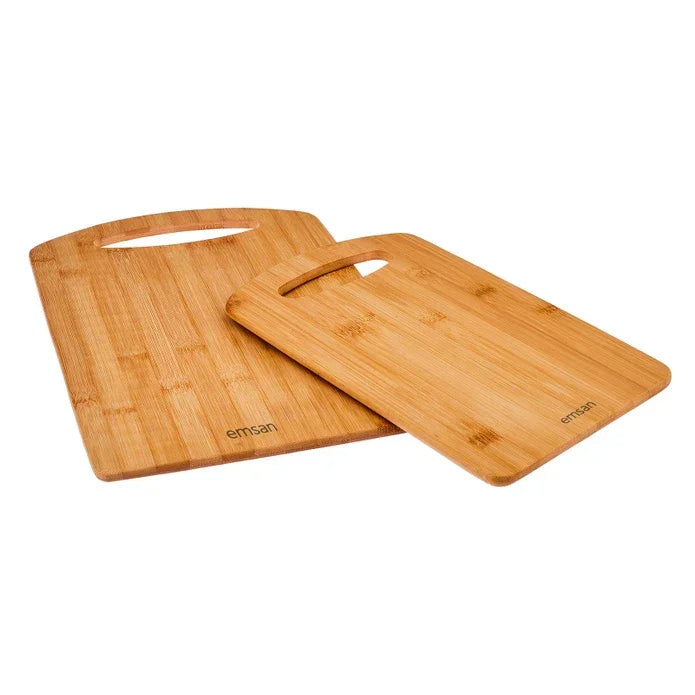 Emsan Bamboo Moody 2-Piece Cutting Board Set - Emsan Jordan