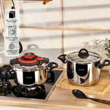 Emsan Vera Pressure Cooker Set – 4 + 6 Liters – Red - Emsan Jordan