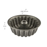 Emsan Arya Cast Cake Mold Grey 24 cm - Emsan Jordan