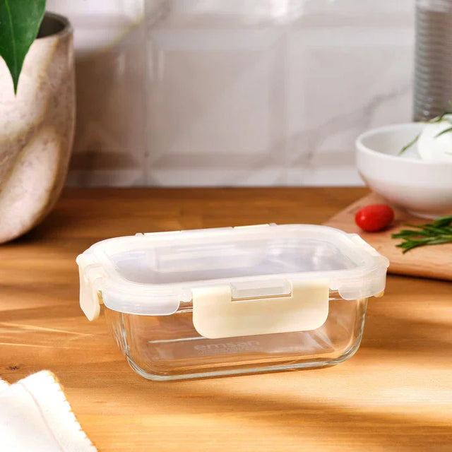 Emsan Soft 370 ml Borosilicate Storage Container - Emsan Jordan