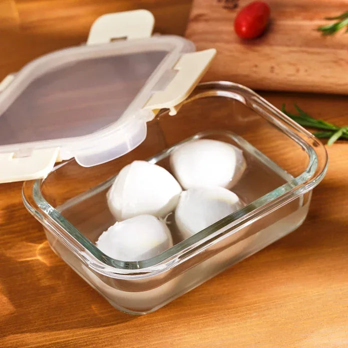Emsan Soft 640 ml Borosilicate Storage Container - Emsan Jordan