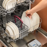 Emsan Bone New Begonia 12 Person Dinner Set 60 Pieces Half Square - Emsan Jordan