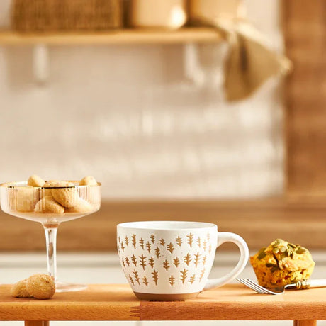 Emsan Fall Stoneware Mug 350 ml Beige - Emsan Jordan