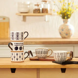 Emsan Simple Spear New Bone Mug 410 ml - Emsan Jordan