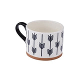 Emsan Simple Spear New Bone Mug 410 ml - Emsan Jordan