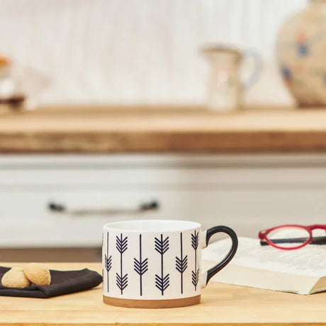 Emsan Simple Spear New Bone Mug 410 ml - Emsan Jordan