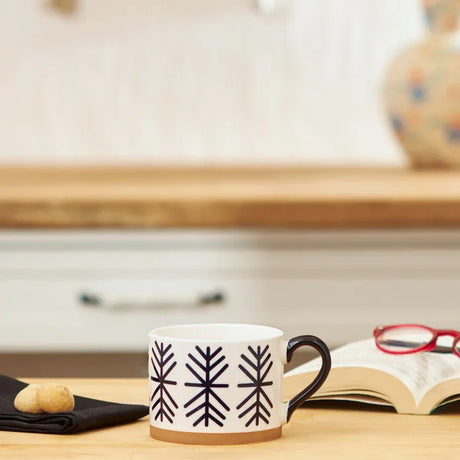 Emsan Simple Lines New Bone Mug 410 ml - Emsan Jordan