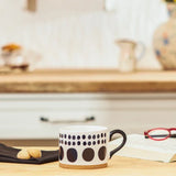 Emsan Simple Dots New Bone Mug 410 ml - Emsan Jordan