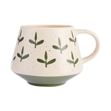 Emsan Ethnic Grass Mug 480 ml Green - Emsan Jordan