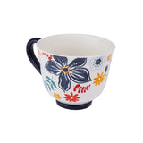 Emsan Garden New Bone Mug 435 ml Navy Blue - Emsan Jordan