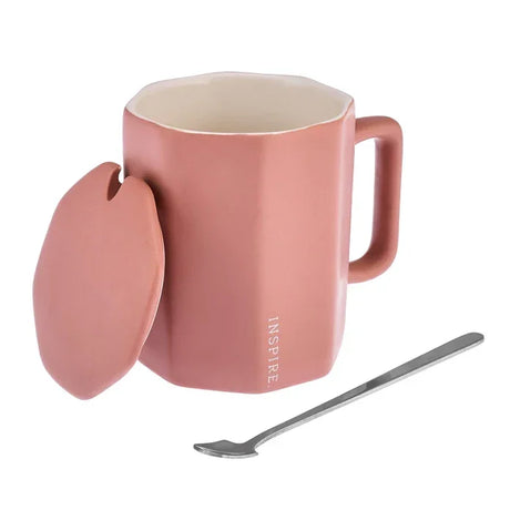 Emsan Inspire 3 Piece New Bone Mug 320 ml Coral - Emsan Jordan