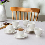 Istanbul Porcelain Hemdem 6-Person Coffee Cup Set 90 ml - Emsan Jordan