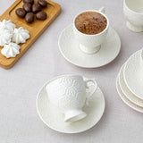 Istanbul Porcelain Hemdem 6-Person Coffee Cup Set 90 ml - Emsan Jordan