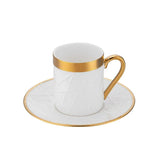 Istanbul Porcelain Buse 6-Piece Coffee Cup Set 90 ml - Emsan Jordan