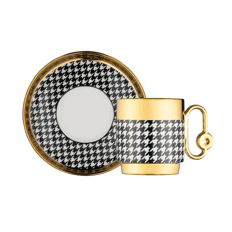 Istanbul Porcelain Hüma 6-Piece Coffee Cup Set 90 ml - Emsan Jordan