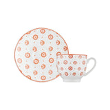 Emsan Nuit New Bone 6-Person Coffee Cup Set 90 ml - Emsan Jordan