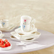 Emsan Viola 30-Piece Porcelain Breakfast Set for 6 People - Emsan Jordan