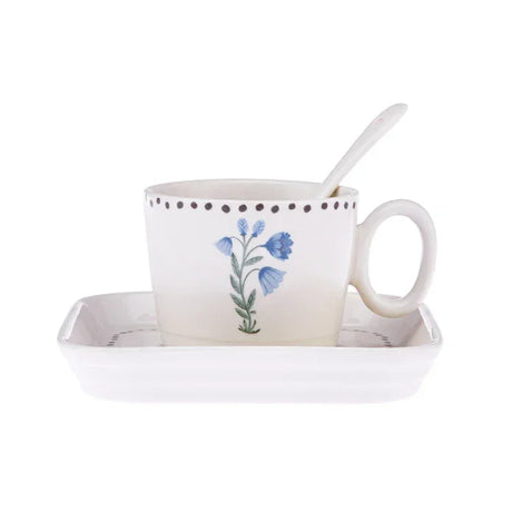 Emsan Viola 30-Piece Porcelain Breakfast Set for 6 People - Emsan Jordan