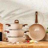 Emsan Royal Natural 7-Piece Cookware Set - Emsan Jordan