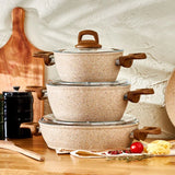 Emsan Royal Natural 7-Piece Cookware Set - Emsan Jordan