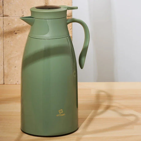 Emsan Royal Thermos Green – 1.4 L - Emsan Jordan