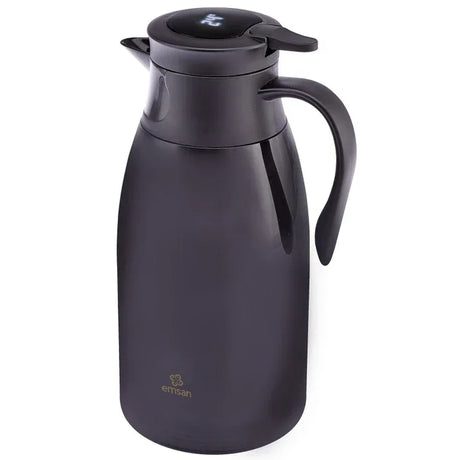 Emsan Royal Thermos Black – 1.4 L - Emsan Jordan