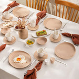 Istanbul Porcelain Belin 32-Piece Breakfast Set for 6 People - Emsan Jordan