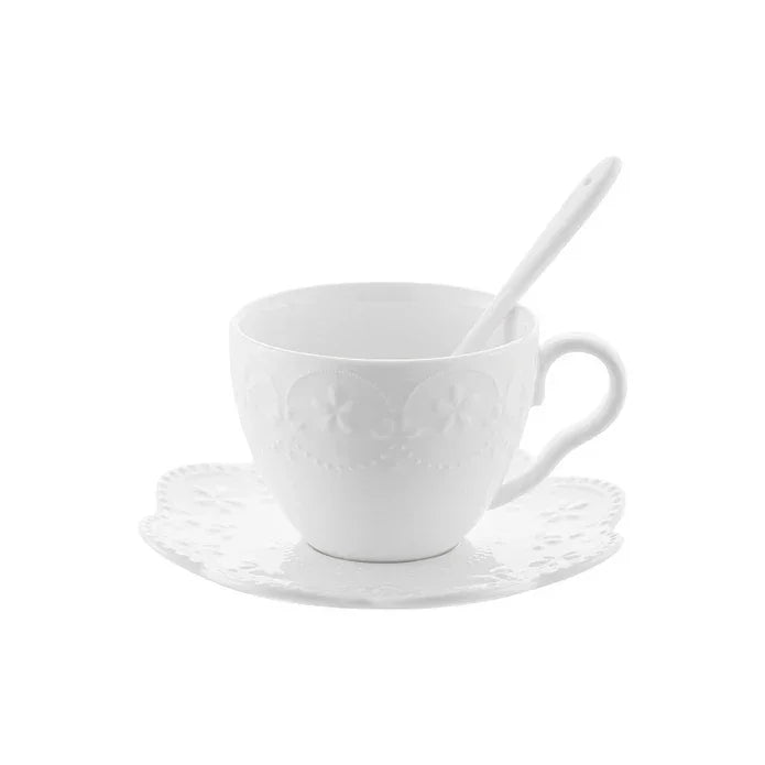 Istanbul Porcelain Akay 32-Piece Breakfast Set for 6 People - Emsan Jordan