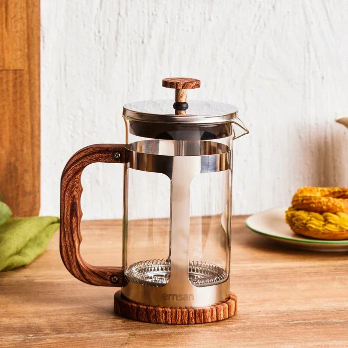 Emsan Naturel French Press – 600 ml - Emsan Jordan