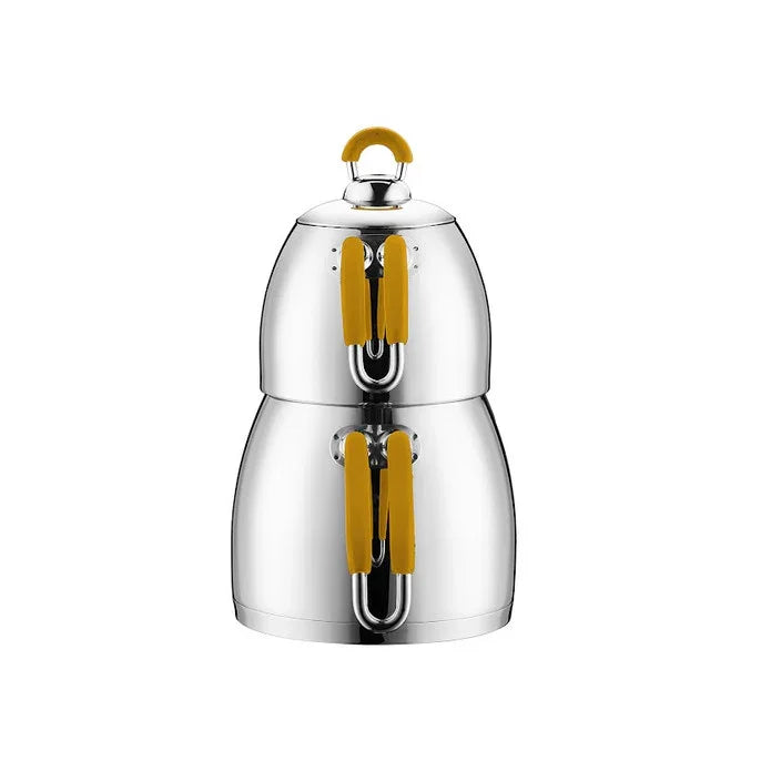Emsan Mina Mini Teapot Set Yellow 0.60 – 1.25 Liters - Emsan Jordan