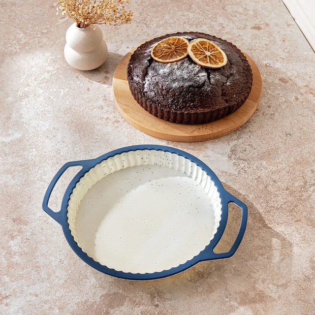 Emsan Blue Dot Silicone Tart Mold - Emsan Jordan