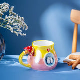 Istanbul Porcelain Penguin Mug 400 ML Pink - Emsan Jordan