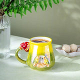 Istanbul Porcelain Tropical Mug 400 ML Green - Emsan Jordan