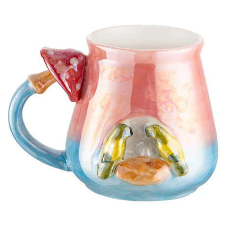 Istanbul Porcelain Tropical Mug 400 ML Pink - Emsan Jordan