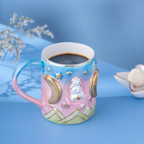 Istanbul Porcelain North Star Mug 420 ML - Emsan Jordan