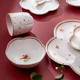 Emsan Myna Porcelain 32-Piece Breakfast Set for 6 People - Emsan Jordan