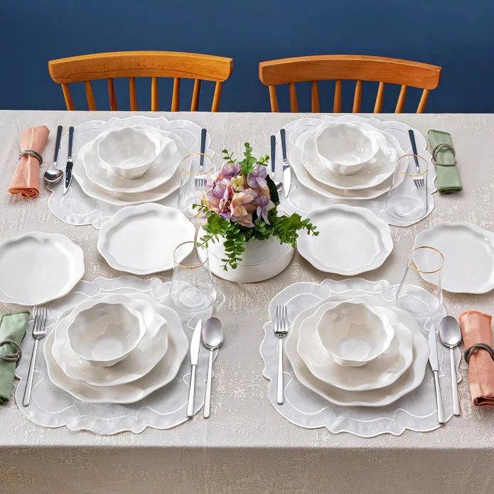 Emsan Yonca 24-Piece Dinner Set for 6 People - Emsan Jordan